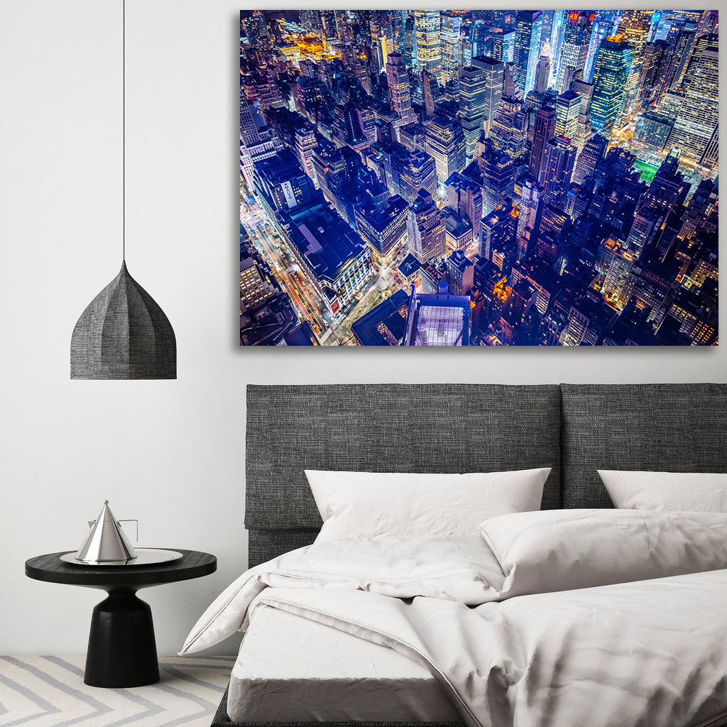 Into New York City Canvas - Zapwalls