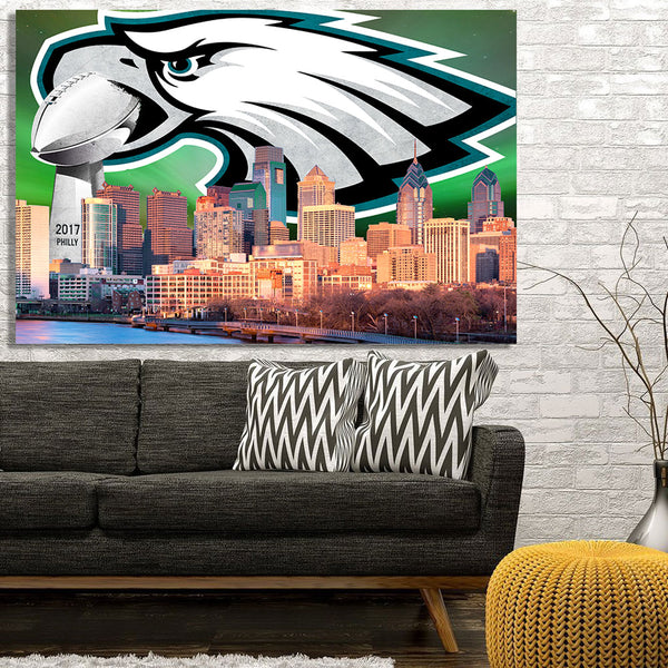 PHILADELPHIA EAGLES WALL ART