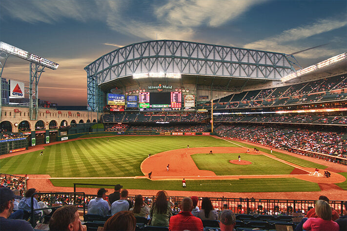 Minute Maid Park Train | Art Print