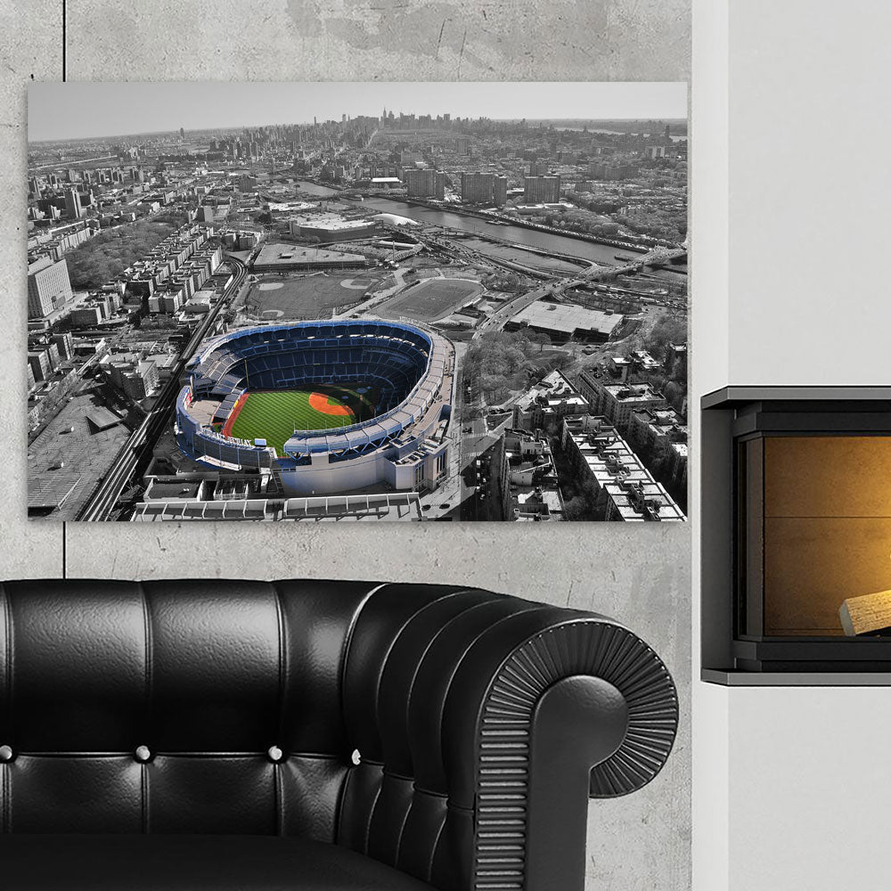 New York: Yankee Stadium, Aerial view Wall Art, Canvas Prints, Framed  Prints, Wall Peels