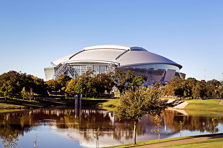 Dallas Cowboys at AT&T Stadium Print