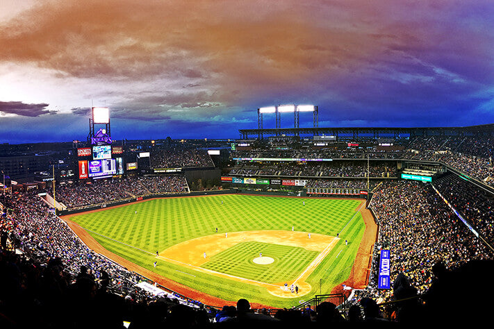 Coors Field Denver CO Wall Art, Canvas Prints, Framed Prints, Wall