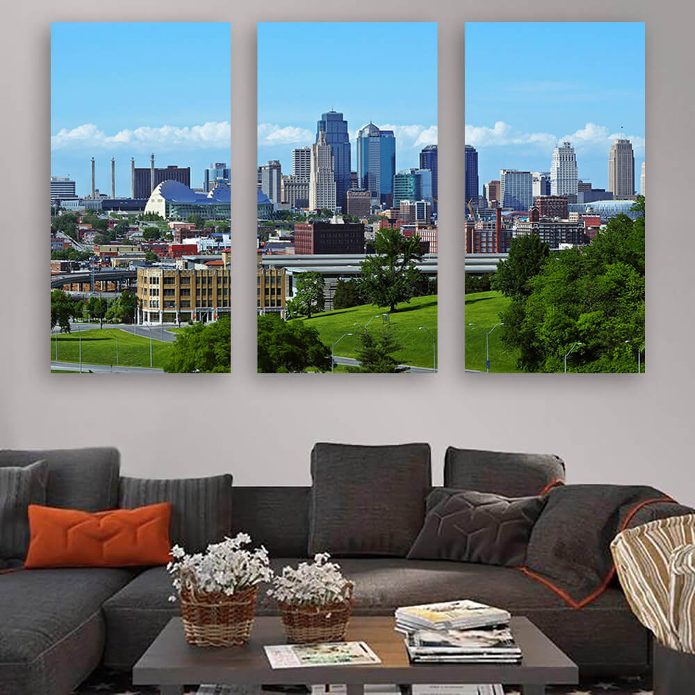 New York City Pop Art Canvas Multi Panel Canvas